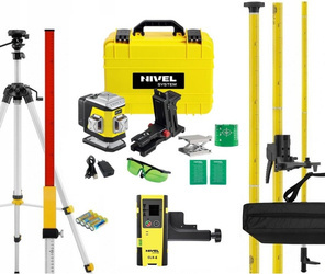 Zestaw Laser krzyżowy NIVEL SYSTEM CL3G  Zielony + Darmowa DOSTAWA