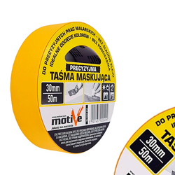 TAŚMA MALARSKA PRECYZYJNA WASHI JAPOŃSKA 30 mm x 50 m MOTIVE
