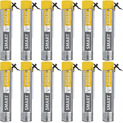 12szt WKRĘT-MET PIANA WĘŻYKOWA SMART FOAM 750ml