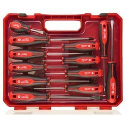 Zestaw magnetycznych wkrętaków w walizce MILWAUKEE 12szt