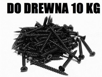 WKRĘTY DO DREWNA DO PŁYT G-K GIPSOWYCH 55mm 10kg