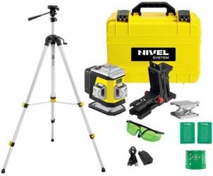 Zestaw Laser krzyżowy NIVEL SYSTEM CL3G  Zielony + Darmowa DOSTAWA