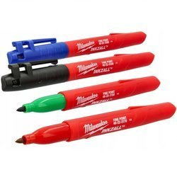 Marker budowlany czerwony MILWAUKEE INKZALL 1szt.